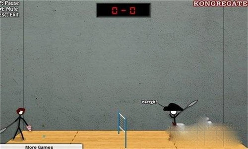 火柴人打羽毛球直装游戏版图3