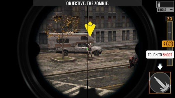 狙击手射僵尸图4