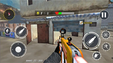 突击队射击枪3D