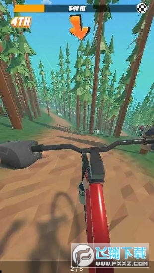 自行车山地赛3D