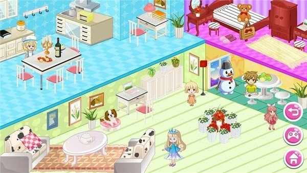 设计冰雪公主娃娃屋图2