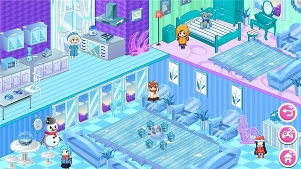 设计冰雪公主娃娃屋图4