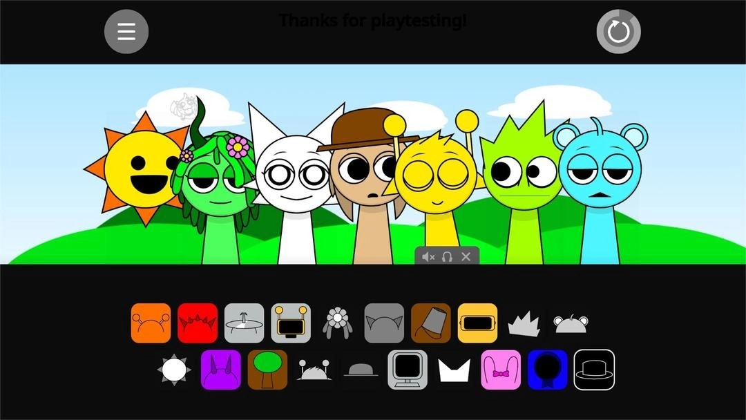 节奏盒子sprunki罪人版图1