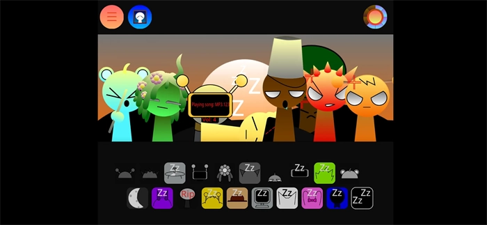 节奏盒子Sprunki夜间版(4)