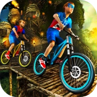 自行车下坡超级英雄孩子安卓版