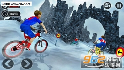 自行车下坡超级英雄孩子安卓版