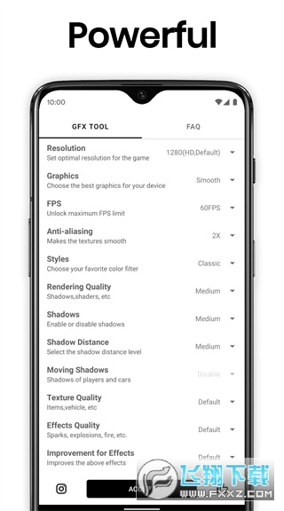 gfx工具箱和平精英120帧手机最新版图2