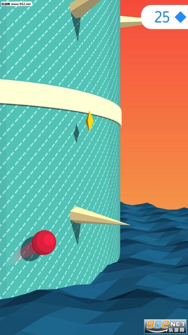 跳跃螺旋上升塔