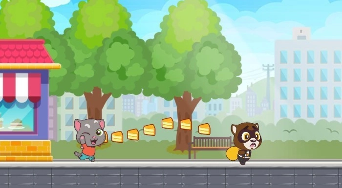 汤姆猫快跑安卓版图1