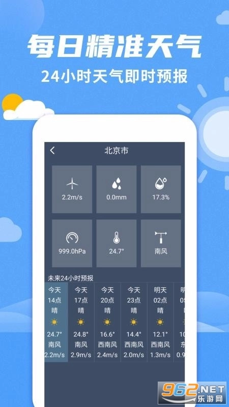 桌面天气预报
