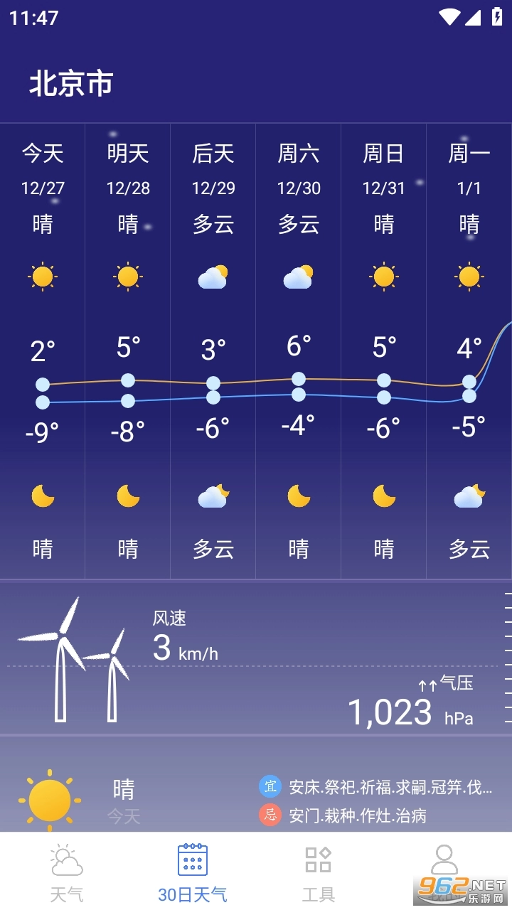 小时天气