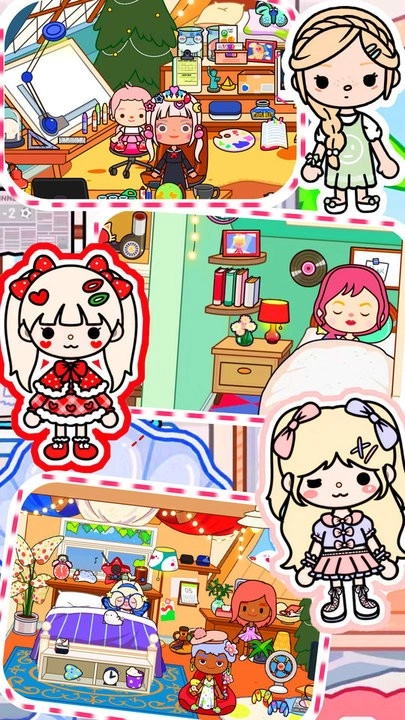 樱花世界城堡小镇图2