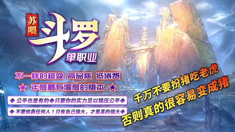 苏喂斗罗单职业传奇图1
