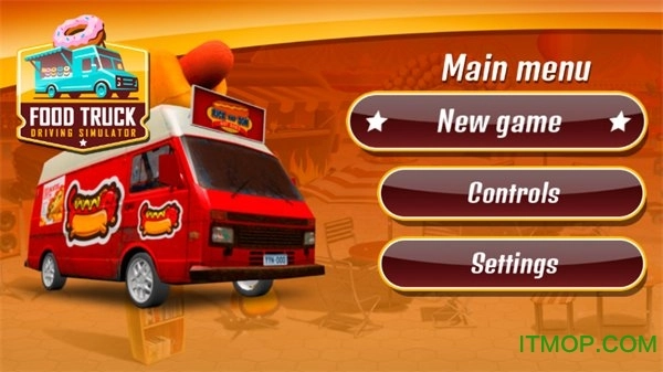 食物卡车驾驶模拟