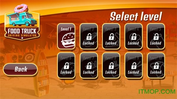 食物卡车驾驶模拟