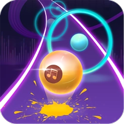 DancingNeonBallRushRoad