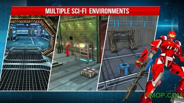 反恐机器人射击游戏