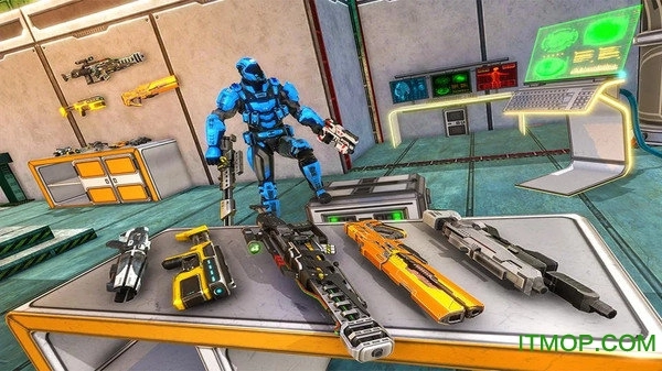 反恐机器人射击游戏