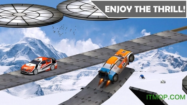 疯狂的特技汽车游戏