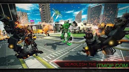 飞机改造机器人中文版