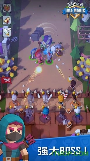 中世纪魔法放置