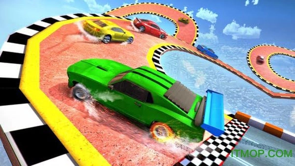 极限赛车特技巨型坡道