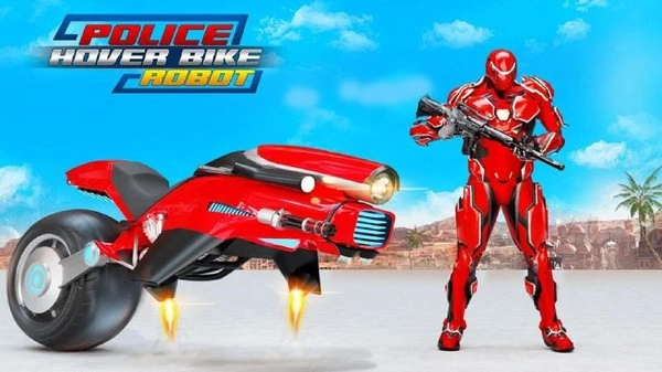 飞行警察变形机器人图3