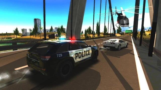 城市警车司机游戏图1