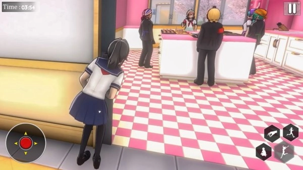 小樱女孩校园模拟图1