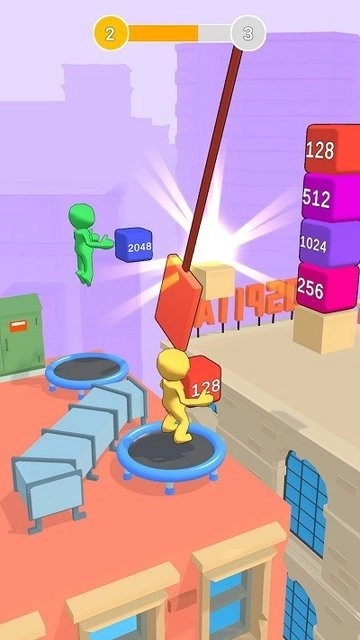 跳跳方块2048最新版