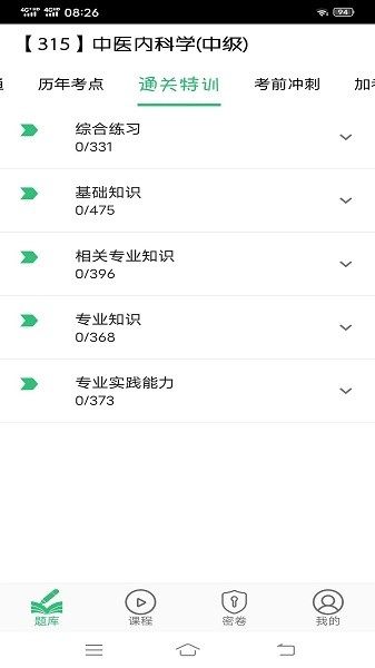 中医内科学主治医师题库图4