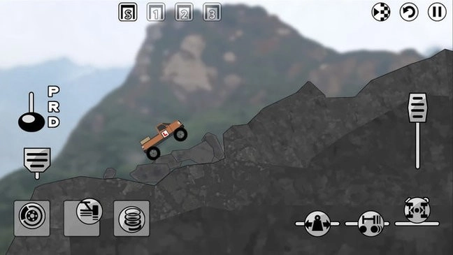 越野车可靠的快递游戏