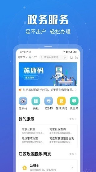 苏服办江苏政务服务网安卓免费版图2