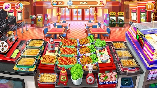 餐厅厨师烹饪