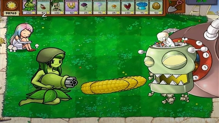 植物大战怪兽全明星娘化版图2