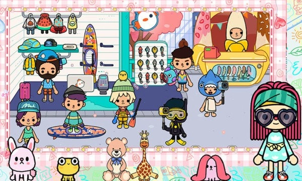 米加世界小镇最新版图4