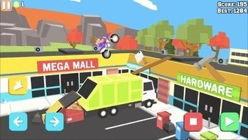 火柴人机车探险游戏图3