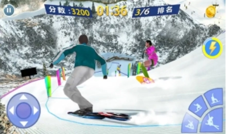 自由滑雪特技大师