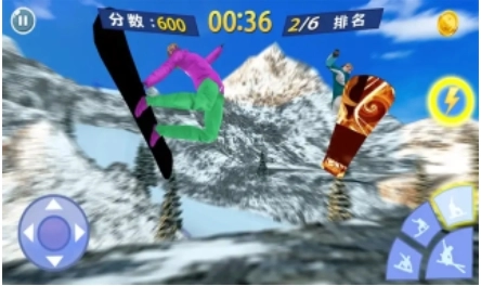 自由滑雪特技大师