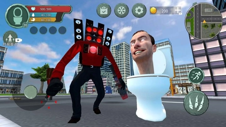 马桶人大战电视人图3